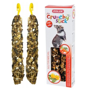 Kolba pokarm królik gryzoń Crunchy Stick 115g marchew/mlecz