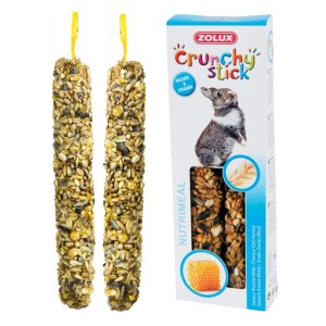 Kolba pokarm królik gryzoń Crunchy Stick 115g owies/miód