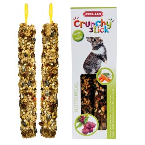 Kolba pokarm królik gryzoń Crunchy Stick 115g marchew/burak