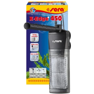 Sera X-Edge 450 Filtr Narożny Wewnętrzny 450l/h 5W Akwarium do 200l
