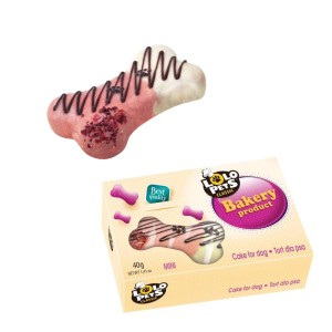 Mini Tort przysmak dla psa owoce lasu 40g Lolo Pets