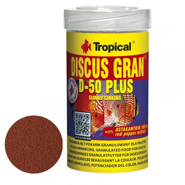 Tropical Discus Gran D-50 plus 1000ml dla paletek