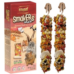 Kolba smakers dla gryzoni vitapol owocowy 2szt.