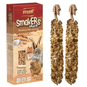 Kolba smakers dla gryzoni vitapol orzechowy 2szt