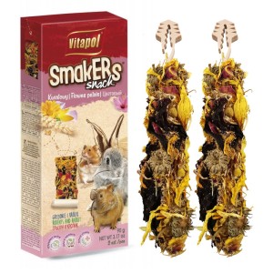 Kolba smakers dla gryzoni vitapol kwiatowy 2szt.