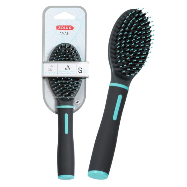 Szczotka z podwójnym włosiem dla psa mała ZOLUX