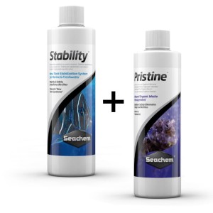 Seachem Stability Pristine bakterie odmulacz 2x250ml