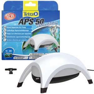Biały napowietrzacz Tetra APS-50 akwarium 10-60l