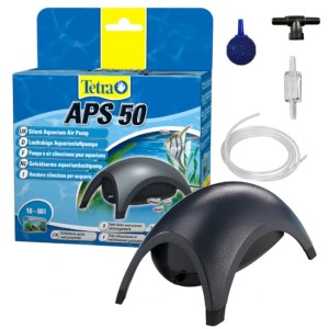 Czarny napowietrzacz Tetra APS-50 akwarium zestaw