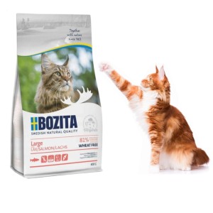 Karma Bozita Large z łososiem dla kota 400g