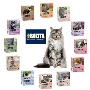 Karma dla kota BOZITA pakiet 12x370g mix smaków