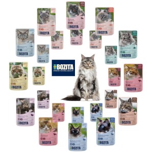 Karma dla kota BOZITA pakiet 24x85g mix smaków