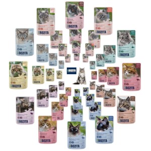Karma dla kota BOZITA pakiet 48x85g mix smaków