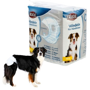 Pampersy pieluchy dla suczki M-L 36-52cm 12szt