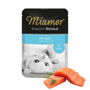 Miamor ragout royale łosoś w galarecie 100g