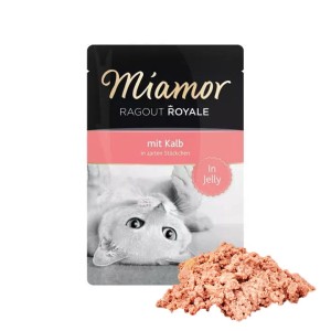 Mokra karma kot miamor cielęcina saszetka 100g