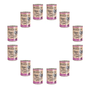 Wiejska Zagroda Karma szczeniak Mięsna Uczta 12x800g