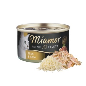 Miamor karma dla kota filet z TUŃCZYKA z serem 100g