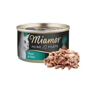 Miamor karma dla kota TUŃCZYK z ryzem w galarecie