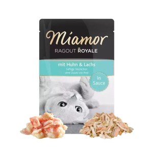 Miamor karma dla kota KURCZAK z łososiem 100g