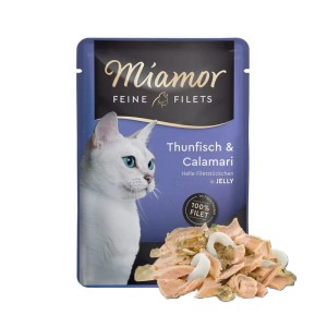 Tuńczyk kalmar w galarecie miamor feine filets 100g