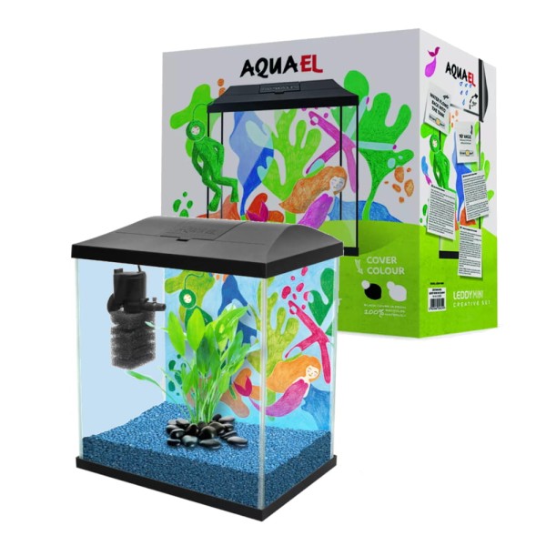 Zestaw leddy mini creative set 19l day night czarny