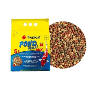 Tropical pond pellet mix m 5l worek pokarm oczko