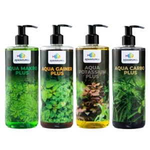 Nawozy Makro Gainer Potas Carbo zestaw 4x500ml do akwarium