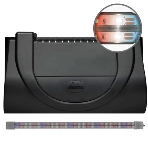 Pokrywa do akwarium ARISTO 50x25 Led Kolor 8W Diversa prosta