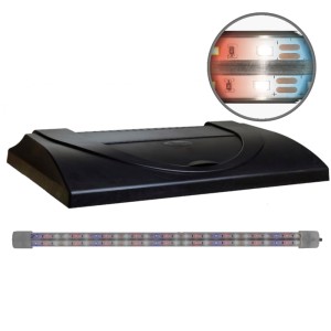 Pokrywa do akwarium ARISTO 80x35 Led Kolor 15W Diversa prosta