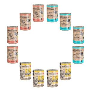 Karma mokra MIX dla psa 12x400g Wiejska Zagroda