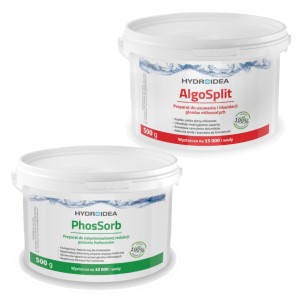 Hydroidea PhosSorb + AlgoSplit Usuwa Glony 2x500g