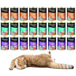 Napój kota miamor vitaldrink mix smaków 24x135ml