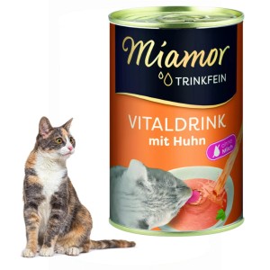 Vitaldrink z kurczakiem dla kotów miamor 135g