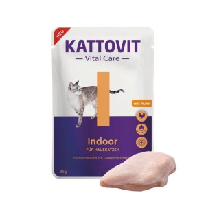 KATTOVIT VITAL CARE INDOOR SASZETKA 85G