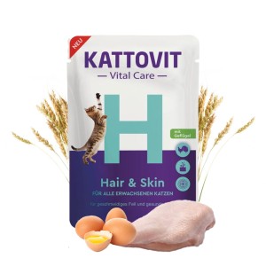 KATTOVIT VITAL CARE HAIR&SKIN SASZETKA 85G 