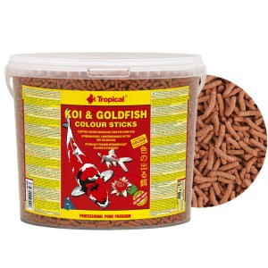 Tropical Koi Goldfish Colour Sticks 5l/430g - pokarm dla koi