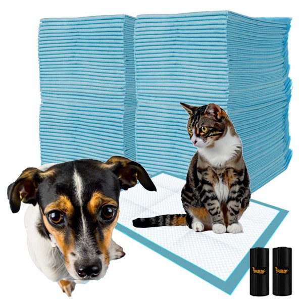 Podkład mata chłonna dla psa 60x90cm 100szt + woreczki na odchody