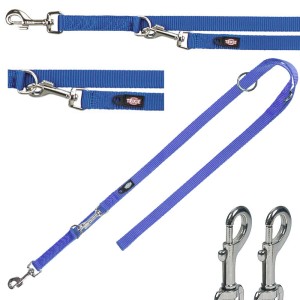 Smycz regulowana dla psa 2m/10mm XS NIEBIESKA