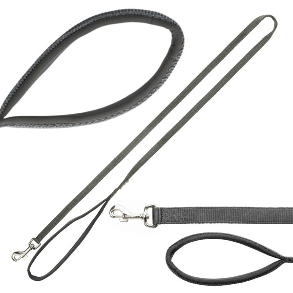 Smycz podwójna dla psa 1,2m/15 mm S GRAFIT TRIXIE