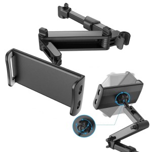 Uchwyt Samochodowy Na Tablet Telefon Zagłówek REGULOWANY