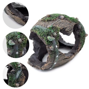 Ozdoba do akwarium stara beczka 14cm Happet U229 