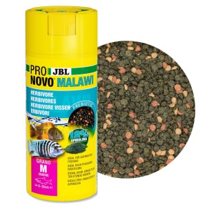 Pokarm dla ryb JBL PRONOVO MALAWI granulki 1000ml opakowanie click