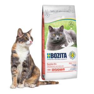 Karma Bozita Senior 8+ dla kota z łososiem 400g