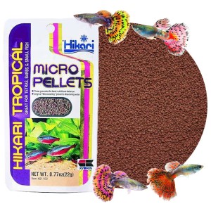 Hikari micro pellets 22g mini granulat dla małych ryb