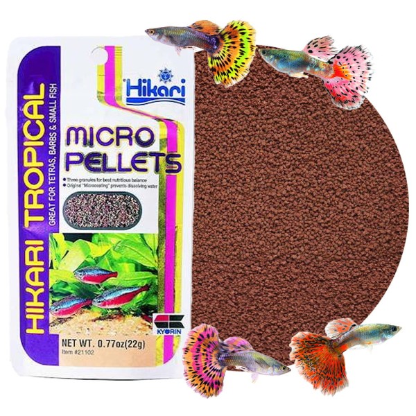 Hikari micro pellets 45g mini granulat dla małych ryb