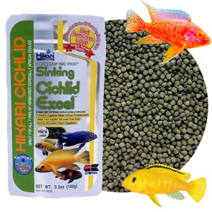 Hikari cichlid excel mini sinking 342g pielęgnice