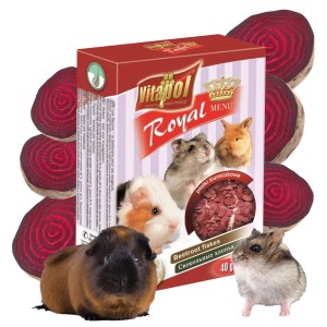 Płatki buraczane dla gryzonia królika 40g vitapol