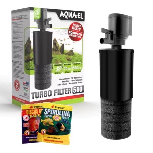 Aquael Turbo 500 Filtr wewnętrzny do akwarium do 150l + gratis
