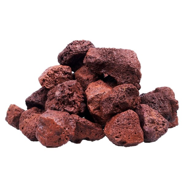 Lawa czerwona 1kg - skała kamień do akwarium